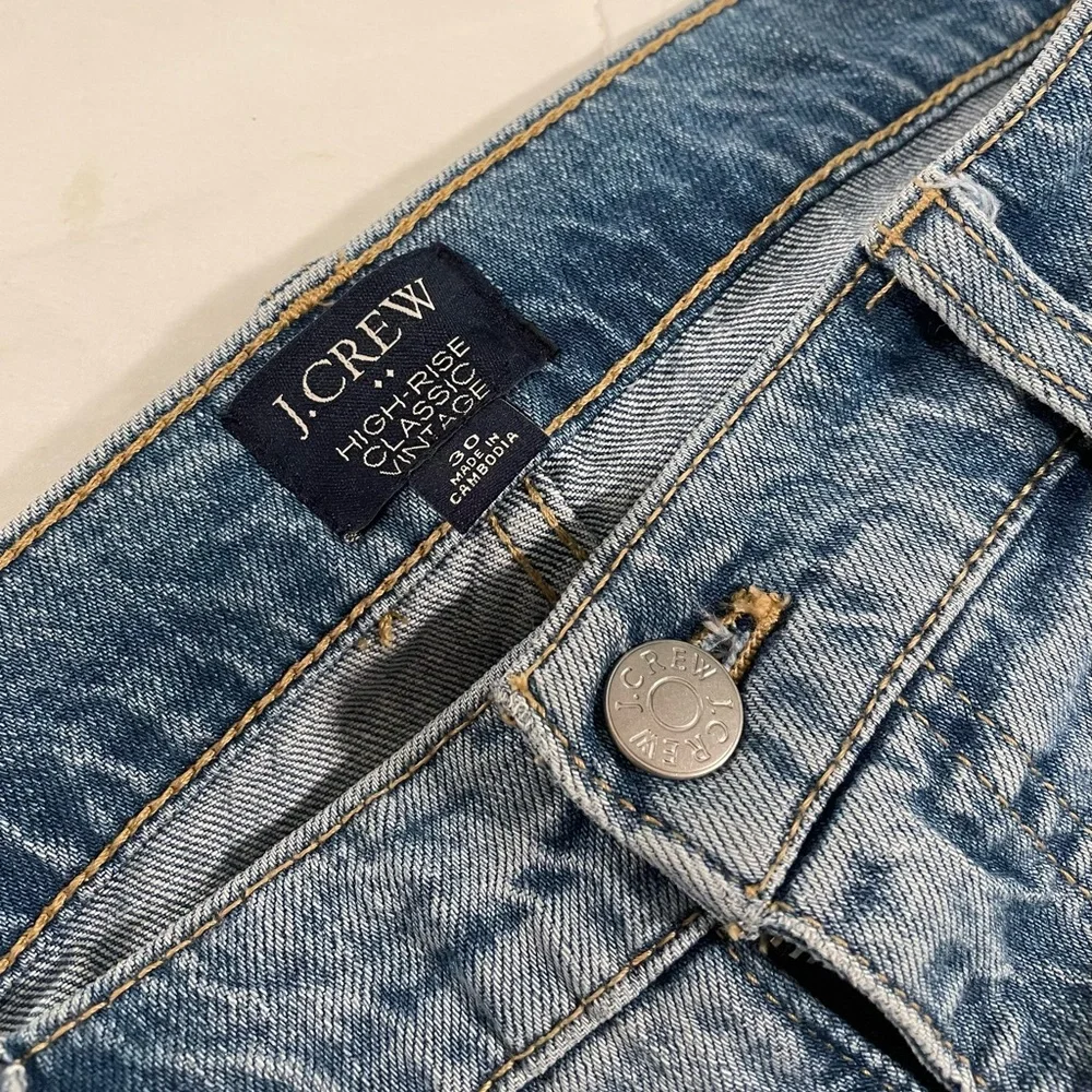 J. Crew High Rise Classic Vintage Jean (Size 30) - Picture 2 of 10